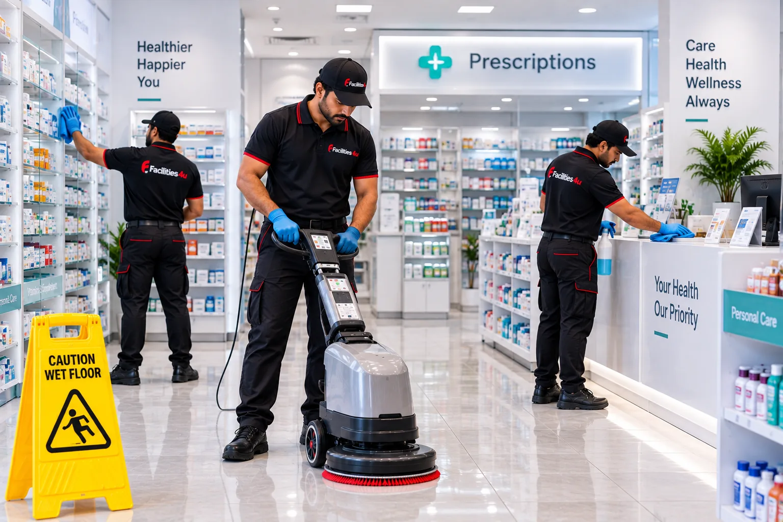 Pharmacy and medical store deep cleaning services Bengaluru